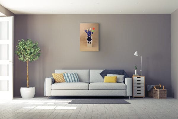 Patrick Preller - Kubus "Blume"