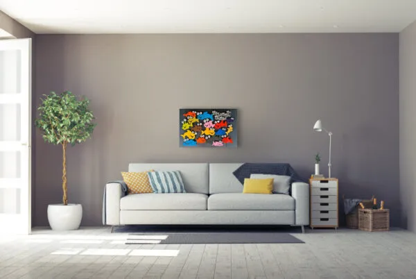 Patrick Preller - Wandobjekt Blumen Patrick Preller - Wandobjekt Blumen