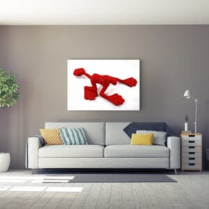 Flossi Gross I, Rot granuliert – Bild 2