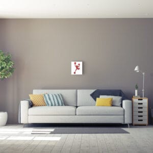 Flossi Klein I, Rot Metallic – Bild 2