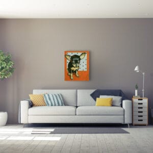 Hund vor Punkten – Bild 2