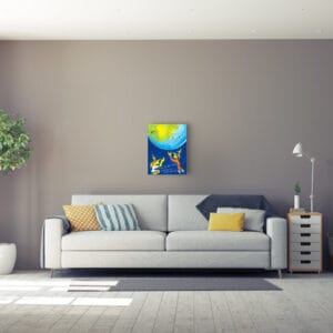 Nimm Dir das Leben und lass es nicht mehr los - Siebdruck – Bild 2