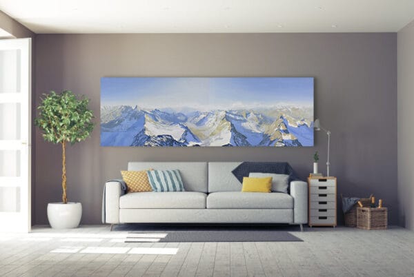 Diverse Künstler - 360° - Panorama vom Seligshorn (P. 3795 m)