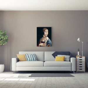 Dame mit Faultier – Bild 2