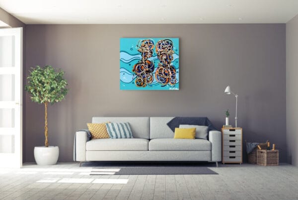 Leon Löwentraut - In the ocean Leon Löwentraut - In the ocean