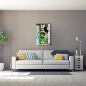 Denis Ouch - Mickey on NYC Map I