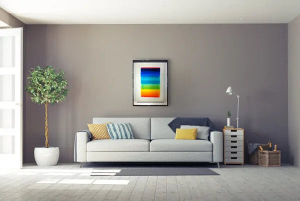 Heinz Mack - IRIS - gerahmt Heinz Mack - IRIS - gerahmt