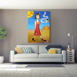 Nofretete ohne Knete … - gerahmt – Bild 3