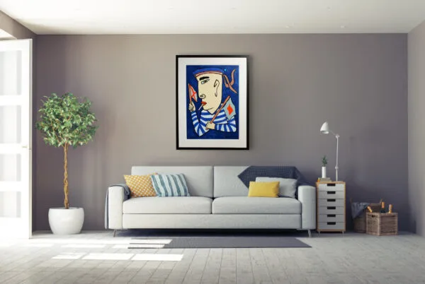 Moritz Götze - Seemann - gerahmt