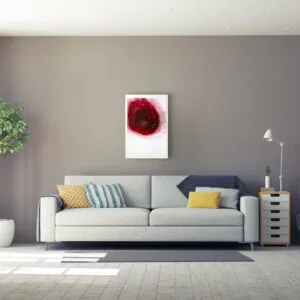 Zwei kleine Löcher gebrannt! - gerahmt – Bild 3