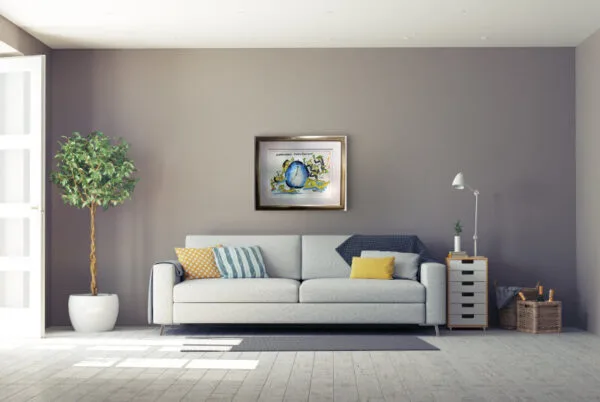 Udo Lindenberg - Coolman's Tagesablauf - Gerahmt