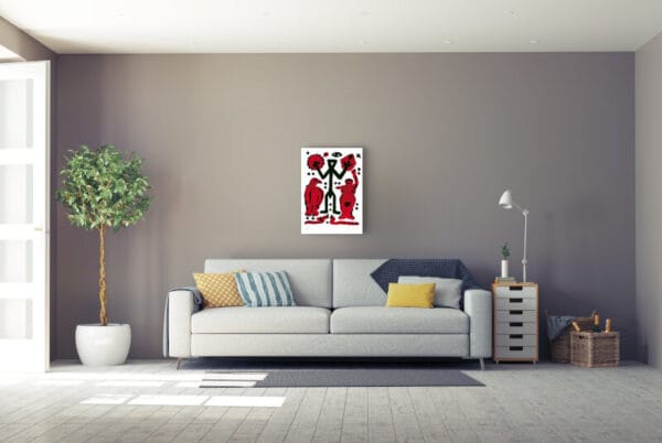 A. R. Penck - Adler Standart West A. R. Penck - Adler Standart West