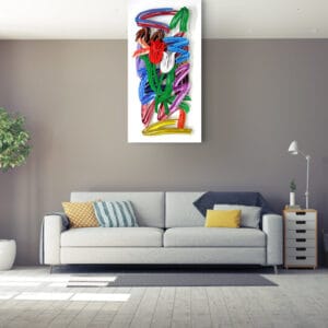 Tulips Brush Strokes – Bild 2