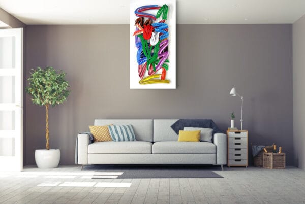 David Gerstein - Tulips Brush Strokes