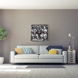 Heather Fazzino - Superman Monochrome Pow NYC – Bild 2