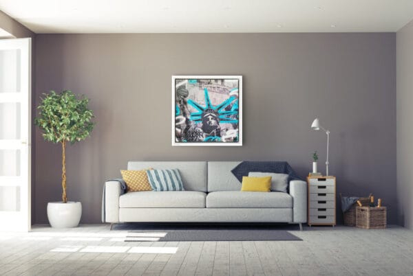 Diverse Künstler - Heather Fazzino - Welcome to New York City Blue