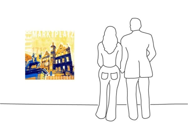 Fritz Art - Duesseldorf Marktplatz