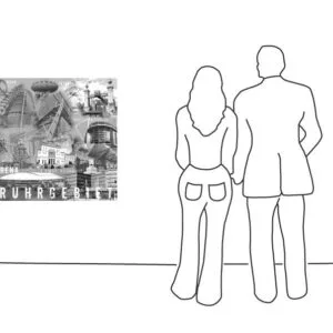 Ruhrgebietscollage schwarz weiss – Bild 3