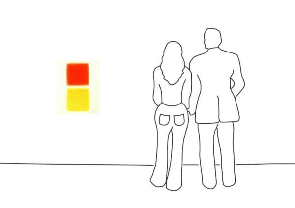 Heinz Mack - Farb-Duett Rot/Gelb