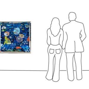 Meerblick Blau 2 – Bild 3