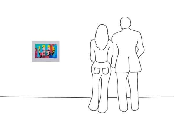 James Francis Gill - Marilyn In The Sky 5