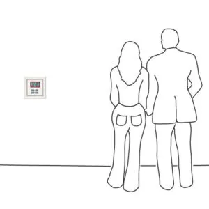 Danke – Briefmarkenmotiv „Vogel” - gerahmt – Bild 3