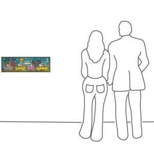 Let`s go someplace fun (Leinwand) – Bild 3