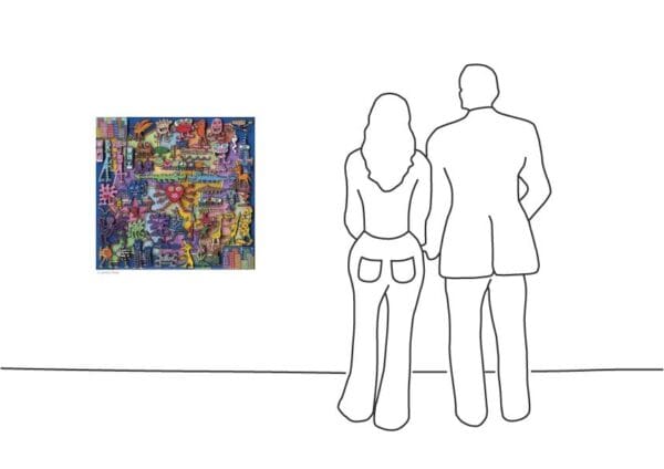 James Rizzi - Magnetic Game - Magnetspiel