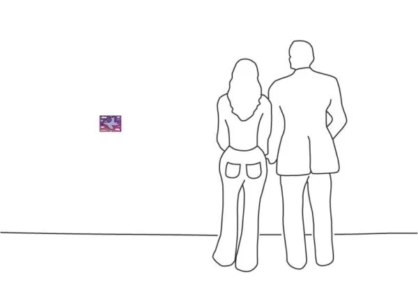 James Rizzi - Rizzi Bird (Violet on purple)