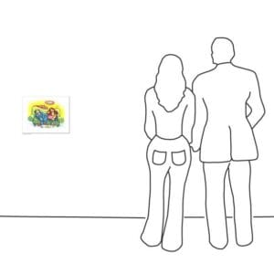 Das holde Paar auf dem grünen Sofa – Bild 3