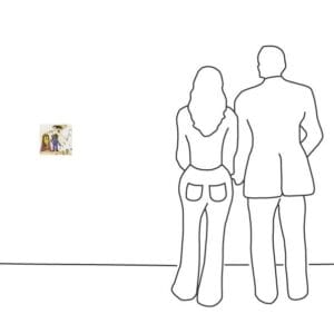 Hochzeitspaar (rote Schuhe) – Bild 3