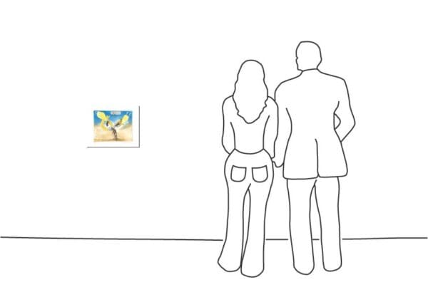 Janosch - Zwei Engel schützen einen armen Hund