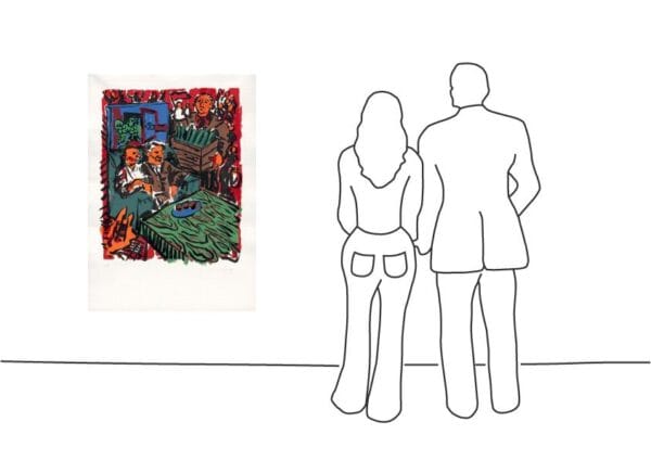 Jörg Immendorff - 3 Oktober 1990 Jörg Immendorff - 3 Oktober 1990