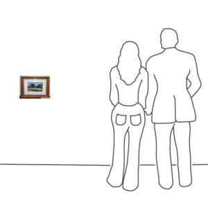 Landschaft mit Bäumen – Bild 3