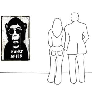 Kunstaffe – Bild 3