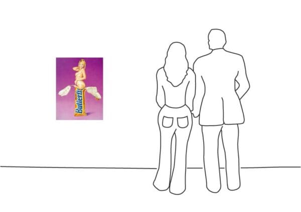 Mel Ramos - Butterfinger