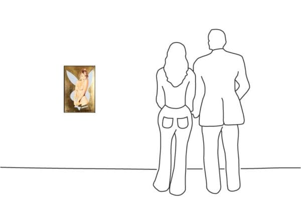 Mel Ramos - Golden Delicious