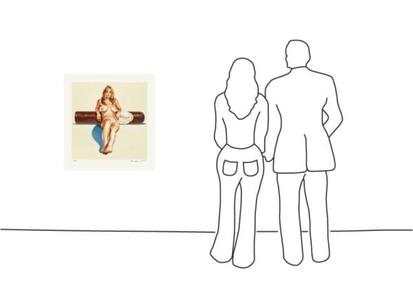 Mel Ramos - Hav-a-Havana # 4 Davidoff