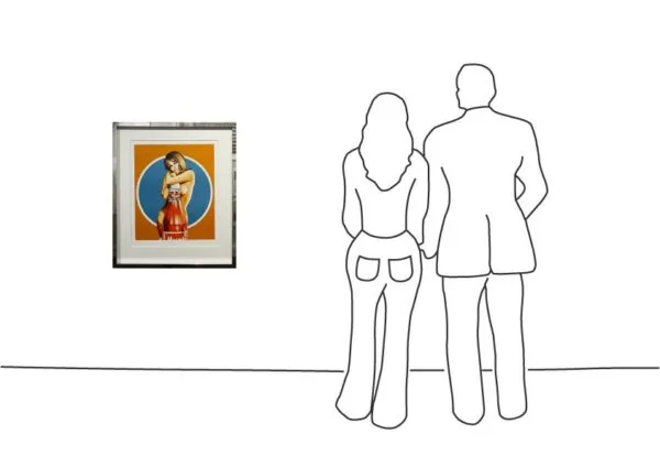 Mel Ramos - Hunt for the Best – gerahmt Mel Ramos - Hunt for the Best – gerahmt