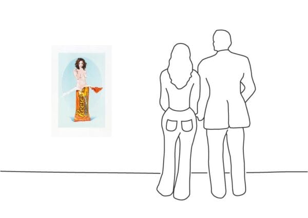 Mel Ramos - Reese`s Rose