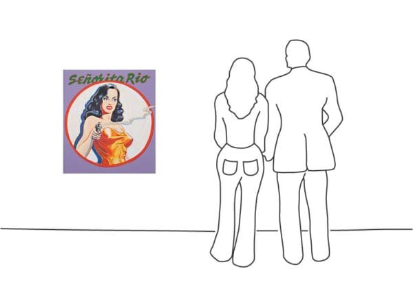 Mel Ramos - Señorita Rio