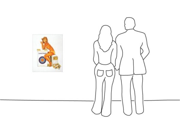 Mel Ramos - Tobacco Red - Vantage