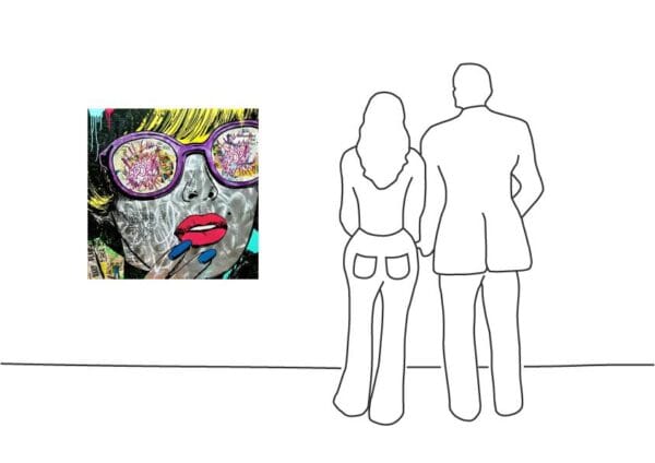 Michel Friess - Comic Woman Glases