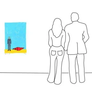 Blaue Wand – Bild 3