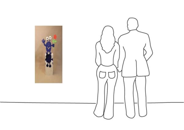 Patrick Preller - Kubus "Blume"