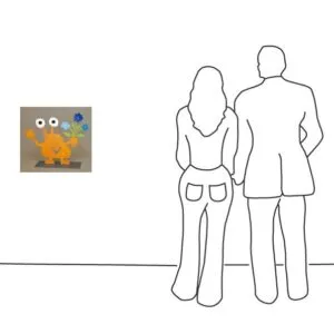 L-Monster 3 „Mit Blumenstrauß" – Bild 3