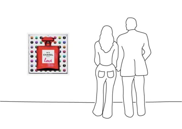 Paul Thierry - Chanel Love Edition Red