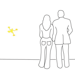 Flossi Klein VII, Gelb Warm – Bild 3