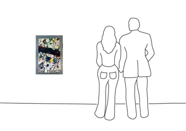 Sam Francis - Poeme dans le ciel Sam Francis - Poeme dans le ciel