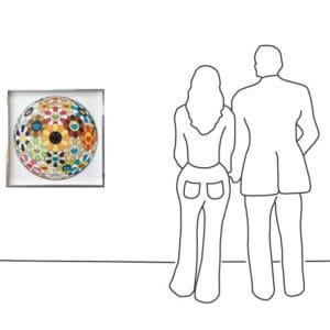 Flower Ball Sunflower – gerahmt – Bild 3